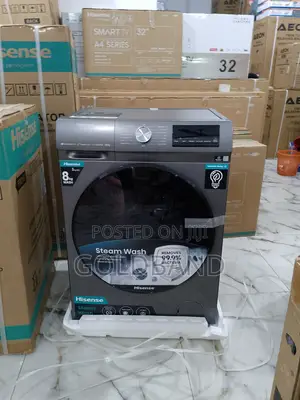 Hisense New Automatiic 8kg Wash and Dry Machine -WD3Q8043BT