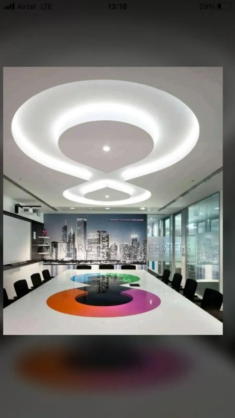 Pop Ceiling,Wall Screeding and Interior Design