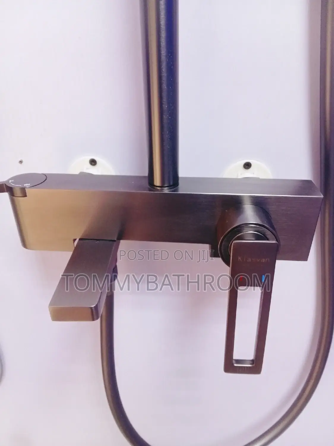 Gray and Silver Standing Shower