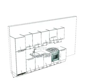 Italian Linear Kitchen Cabinet