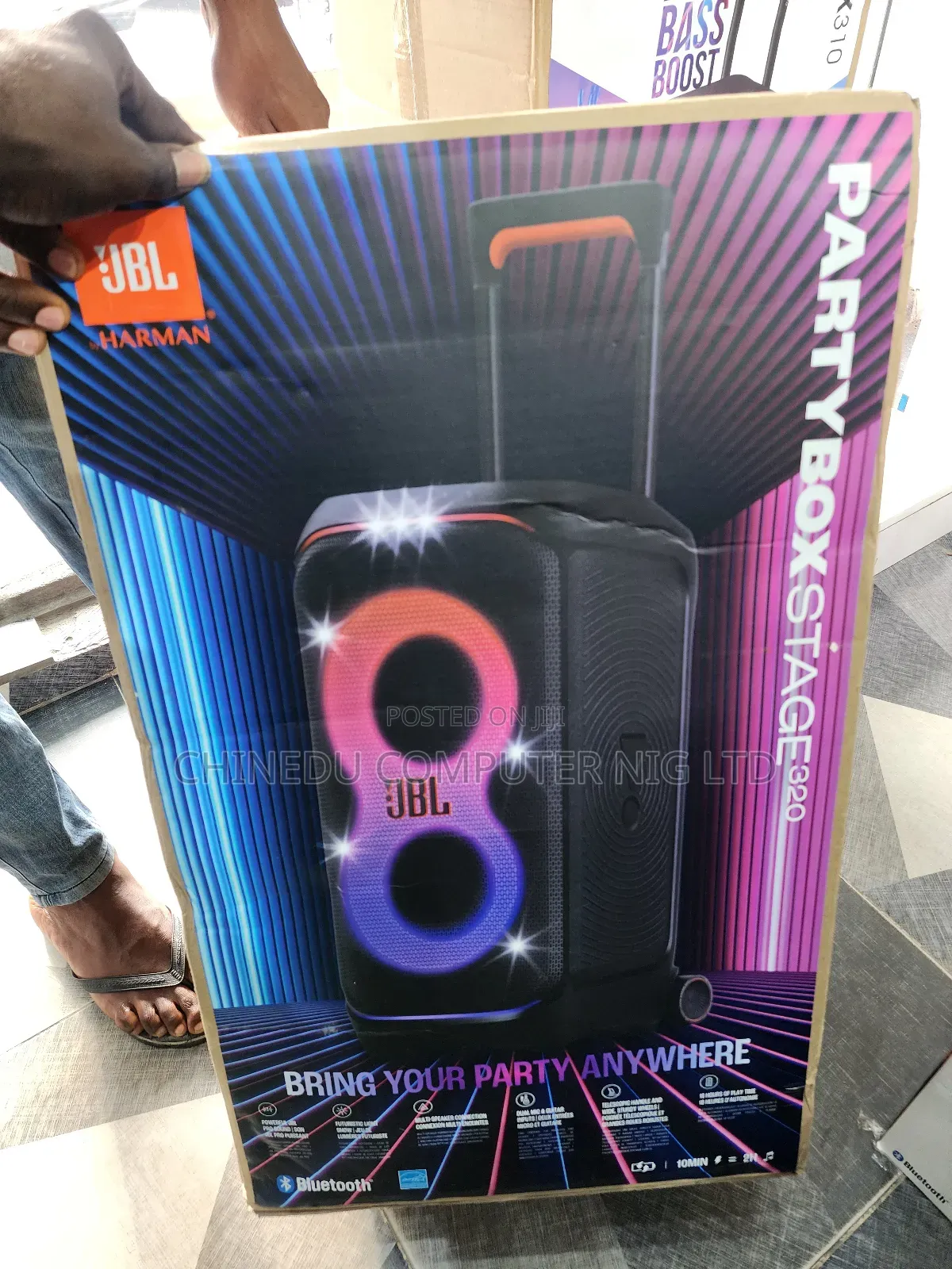 Jbl Partybox Stage 320 Bluetooth Speaker