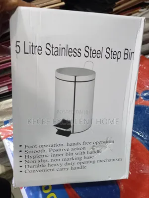 Stainless Pedal Bin 5 Liters