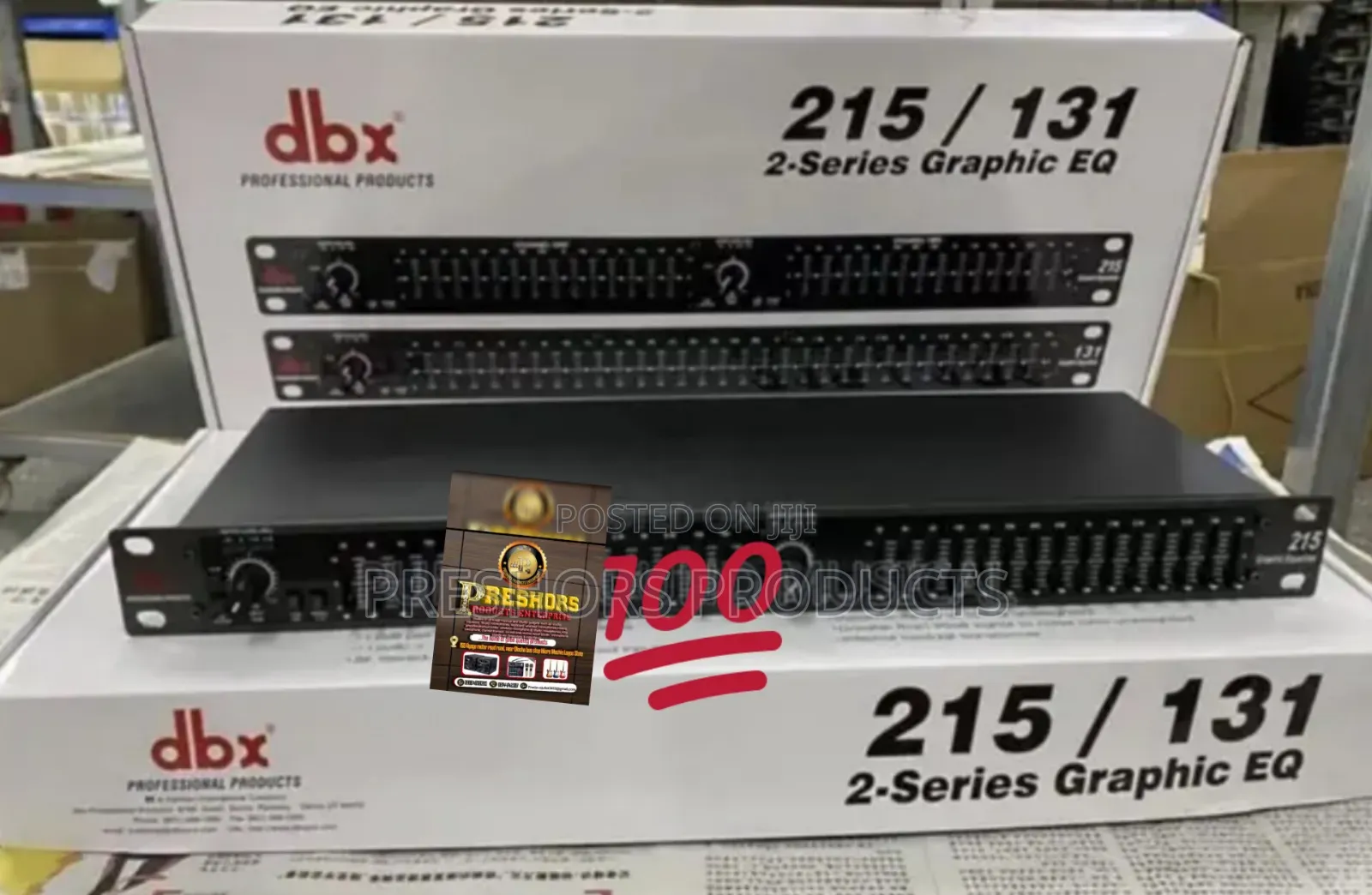 DBX Single Equalizer