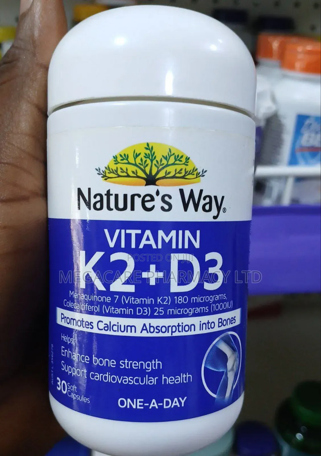 Nature's Way Vitamin + D3