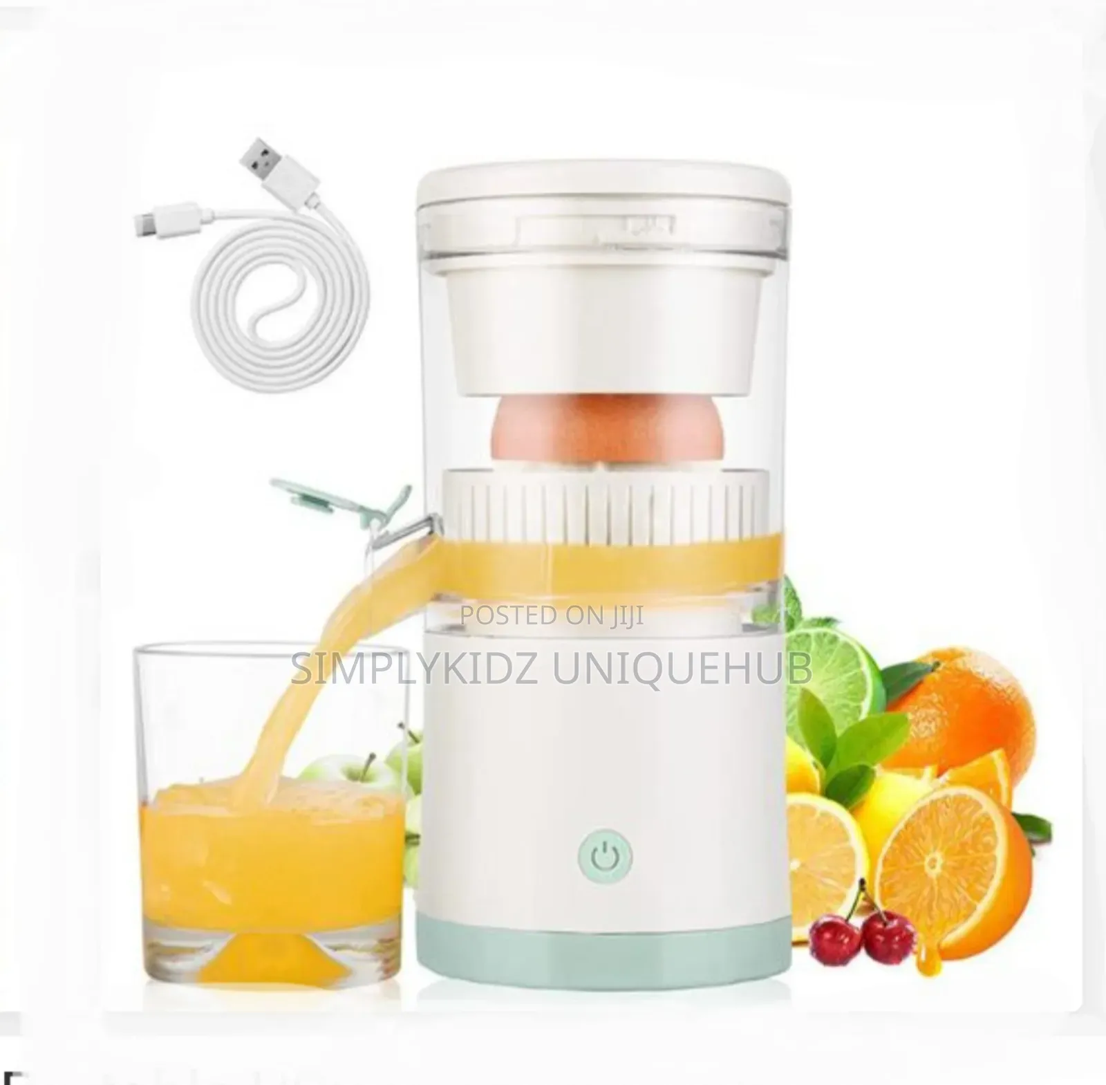 Portable USB Rechargeable Multifunctional Citrus Juicer
