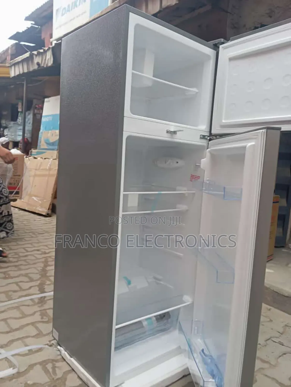 Bruhm Standing Double Doors Fridge