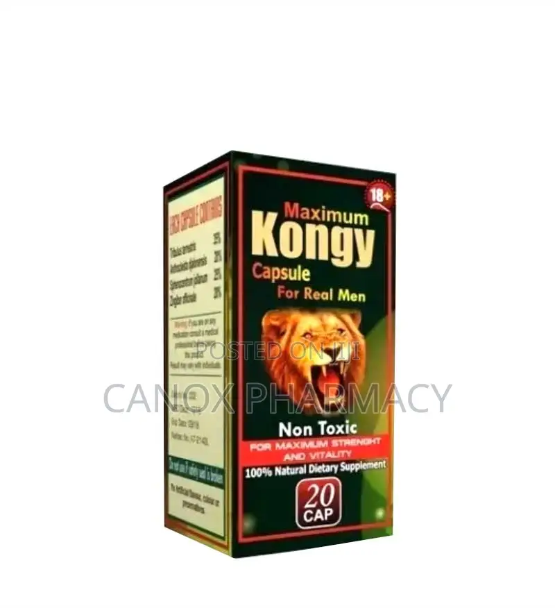 Kongy Capsule - For Real Men - 20 Caps