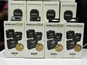 Rode Wireless Go Ii (Double) With Rode Interview Go Handheld