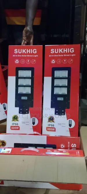 Sukhig Solar Street Lights 6 Eyes 300watts