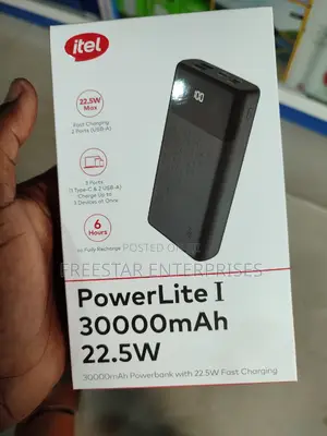 Itel Powerlite 30000mah Power Bank Itel 30000 Mah Power Bank
