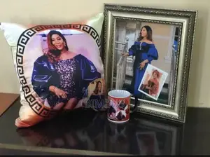 Customized Throw Pillow, Mug and Frame