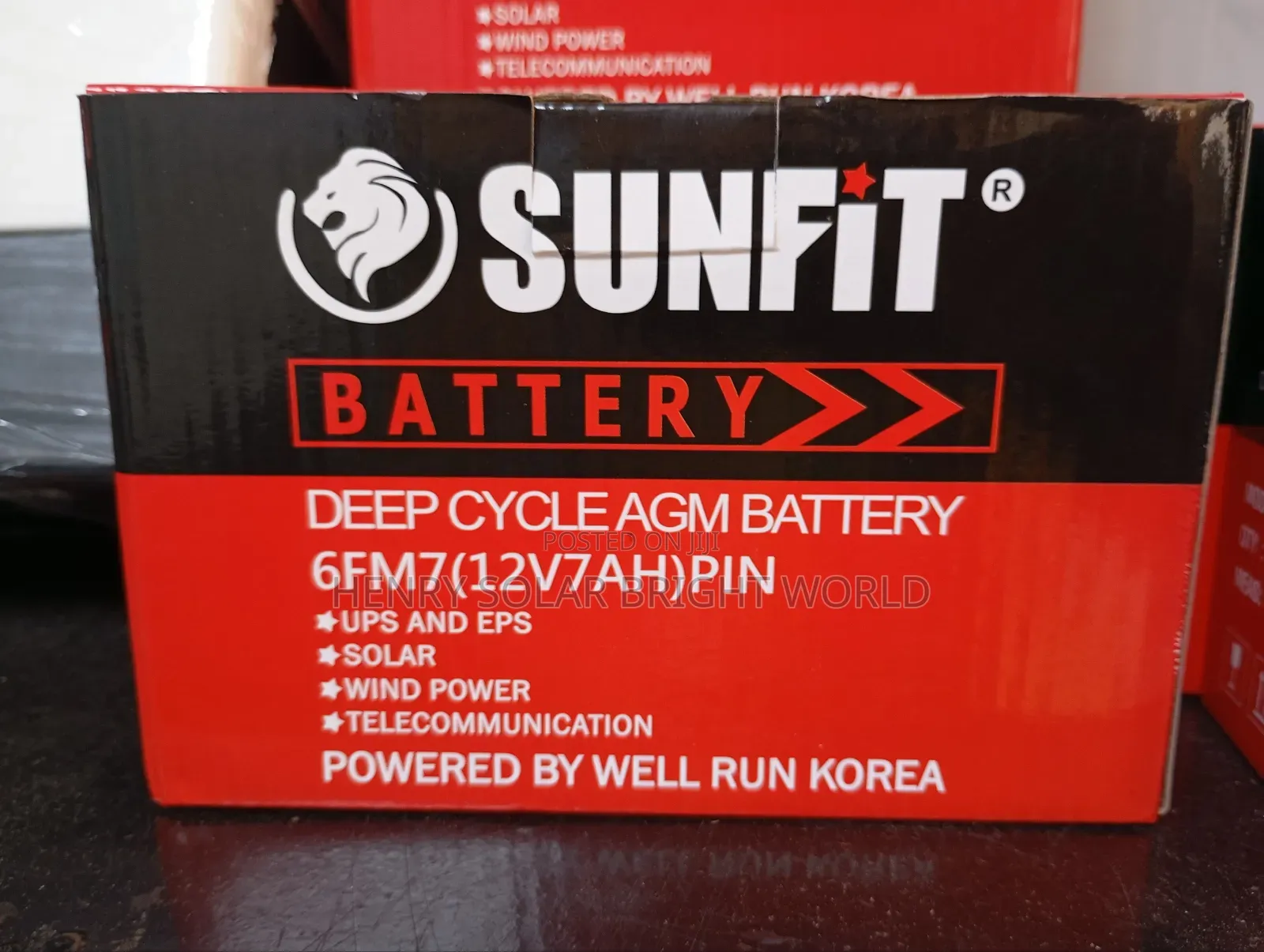 Sunfit 12v 7ah