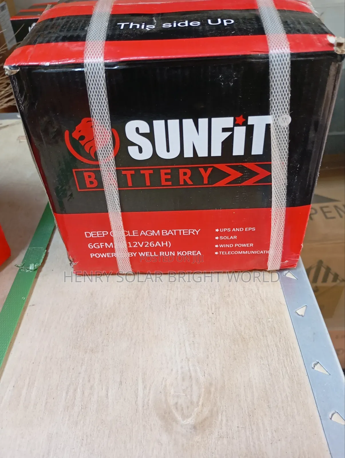 Sunfit 12v 26ah Battery
