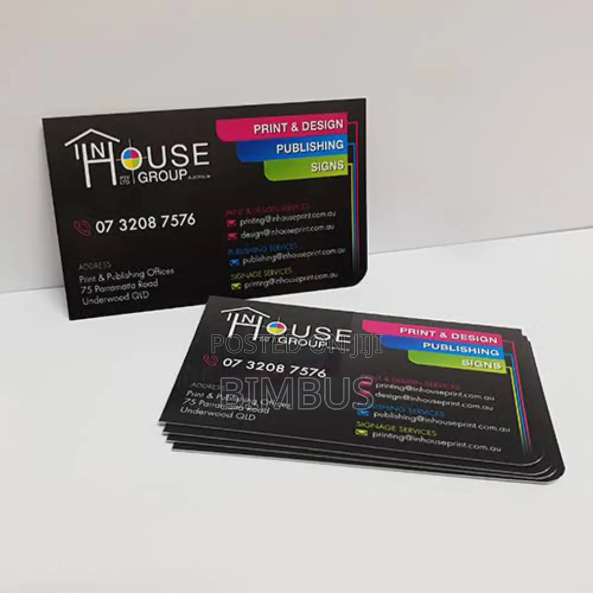 Business Card (Matt Laminated)