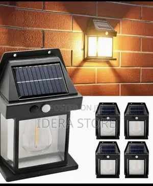 Solar Interaction Wall Lamp Outdoor Sensor Motion Light
