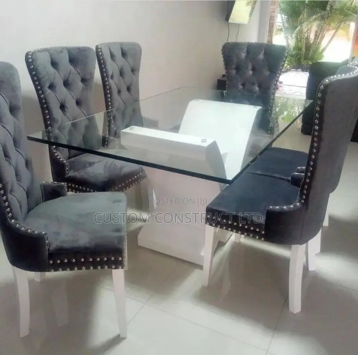 Dinning Table Set With 6 Chairs