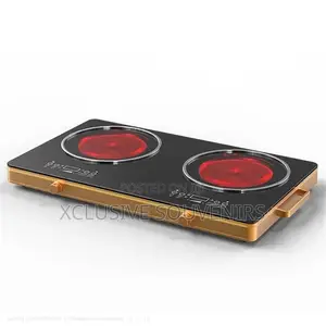 2 Burner Ceramic Hub Counter Top Infrared Cooking Stove