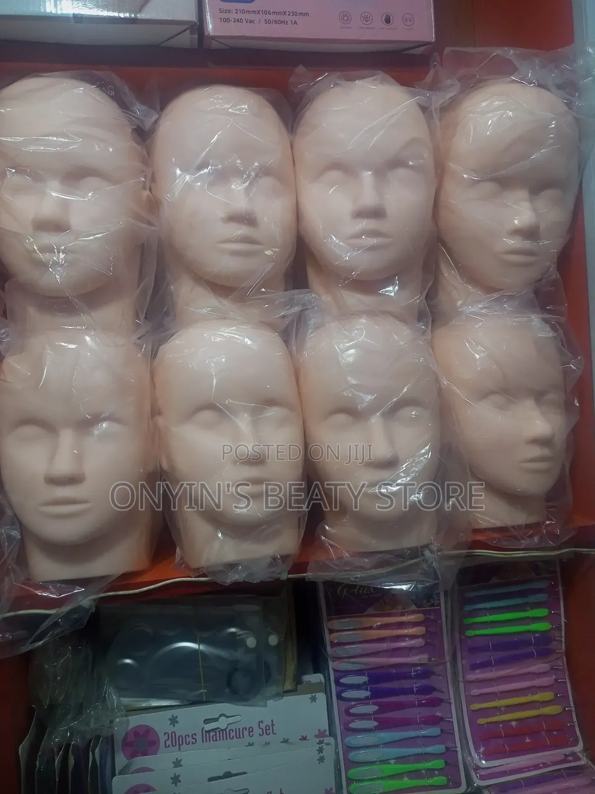Face Mannequin for Lashes