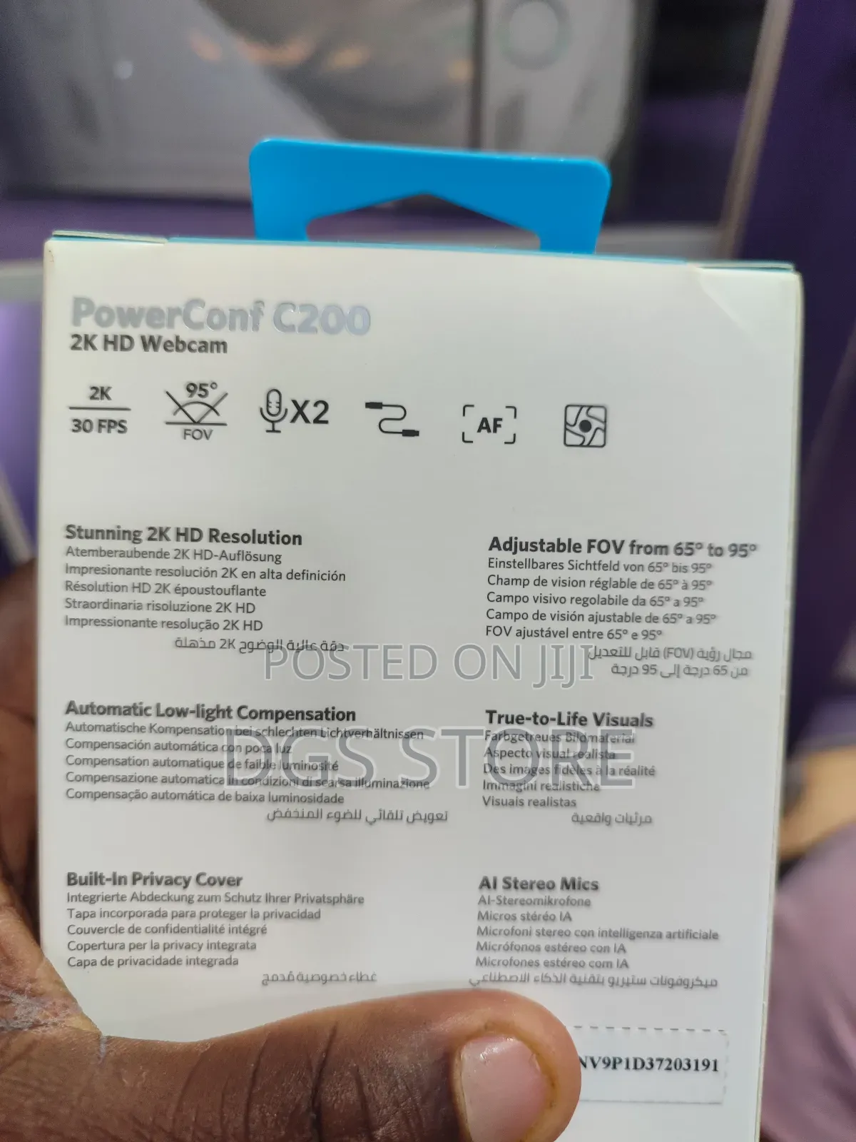 Anker Powerconf C200 Webcam