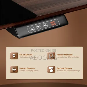 Home and Office Electric Adjustable Desk 1.4 Meter