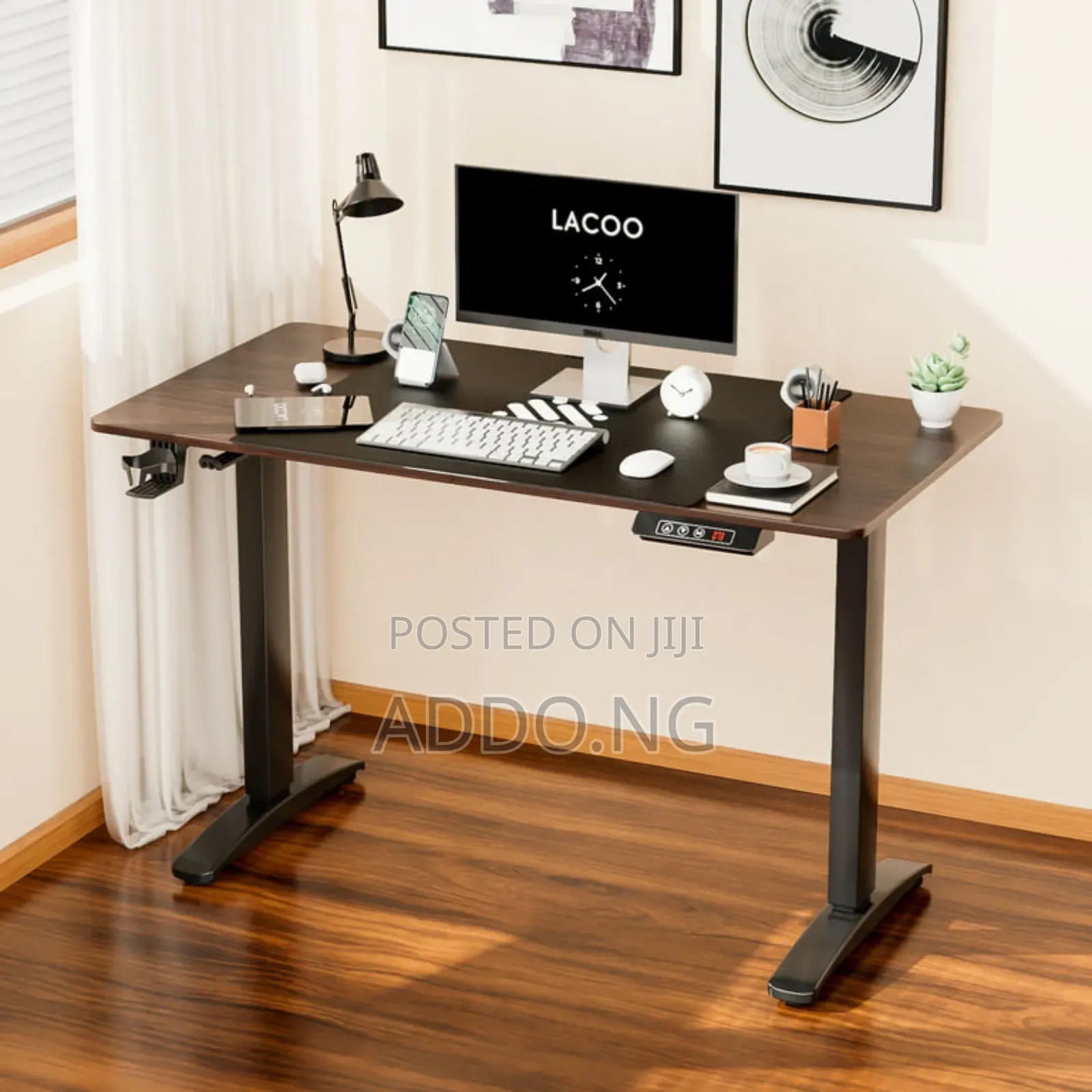 Home and Office Electric Adjustable Desk 1.4 Meter