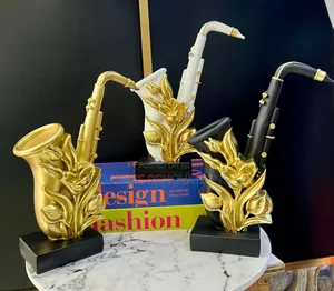 Floral Saxophone Interior Decor
