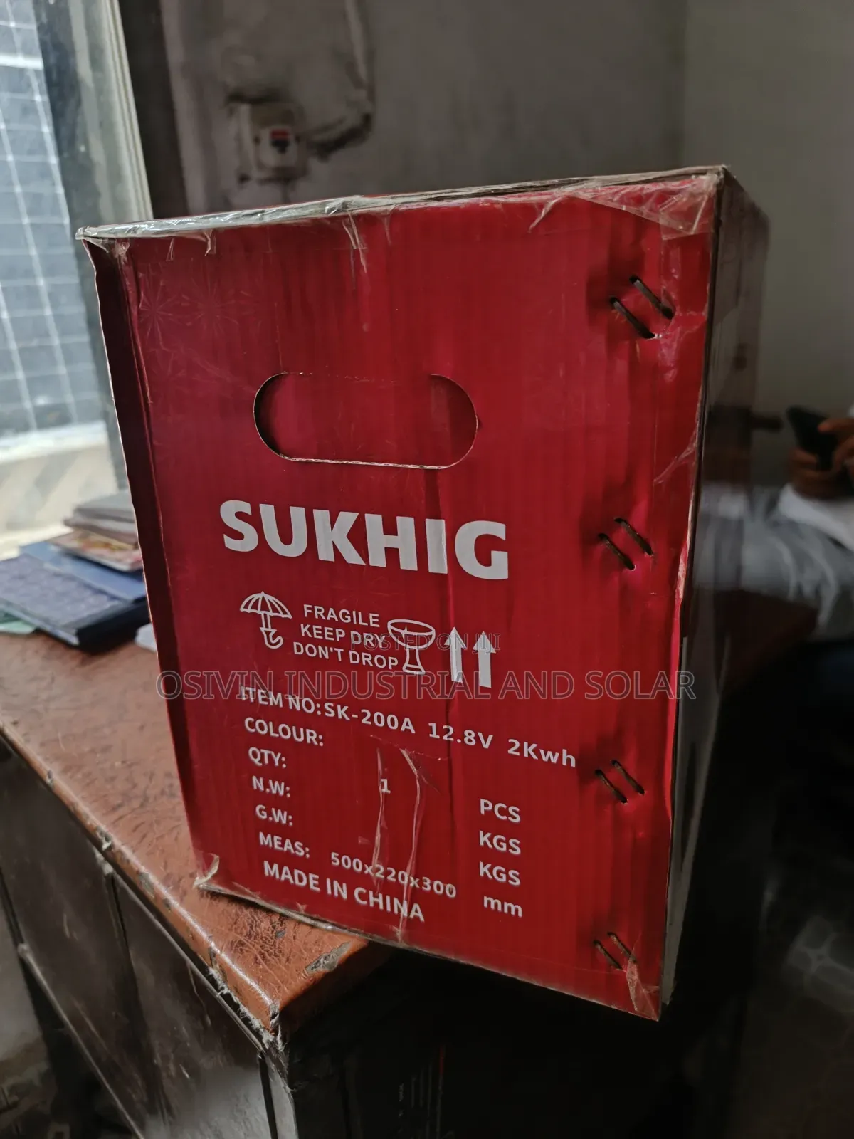 Sukhig 200a Lithium Battery With Digital Display
