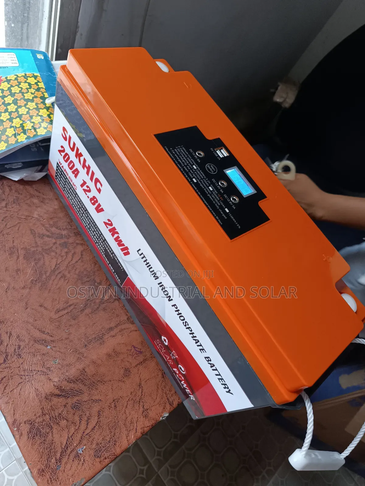 Sukhig 200a Lithium Battery With Digital Display