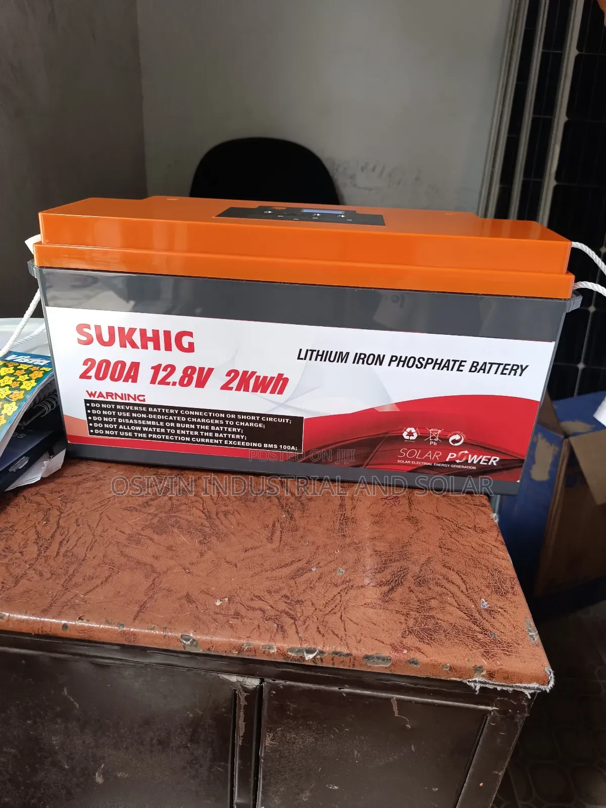 Sukhig 200a Lithium Battery With Digital Display