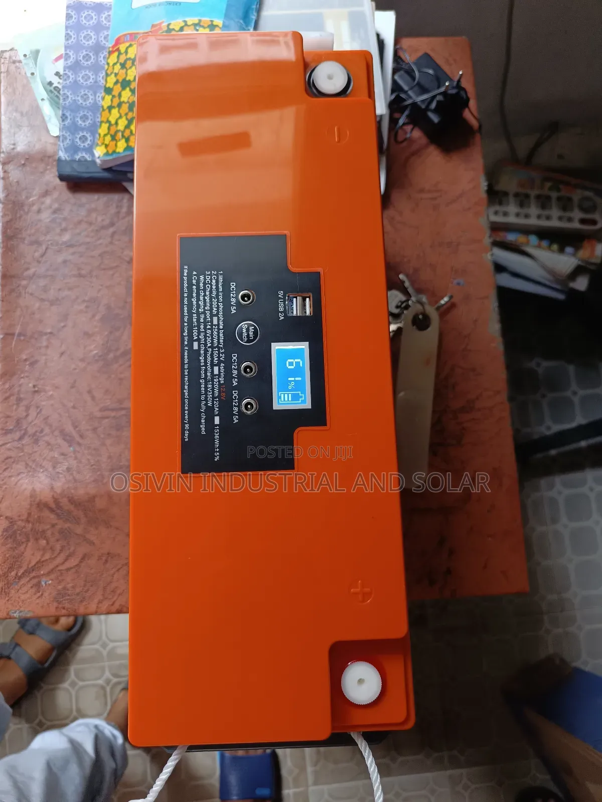 Sukhig 200a Lithium Battery With Digital Display