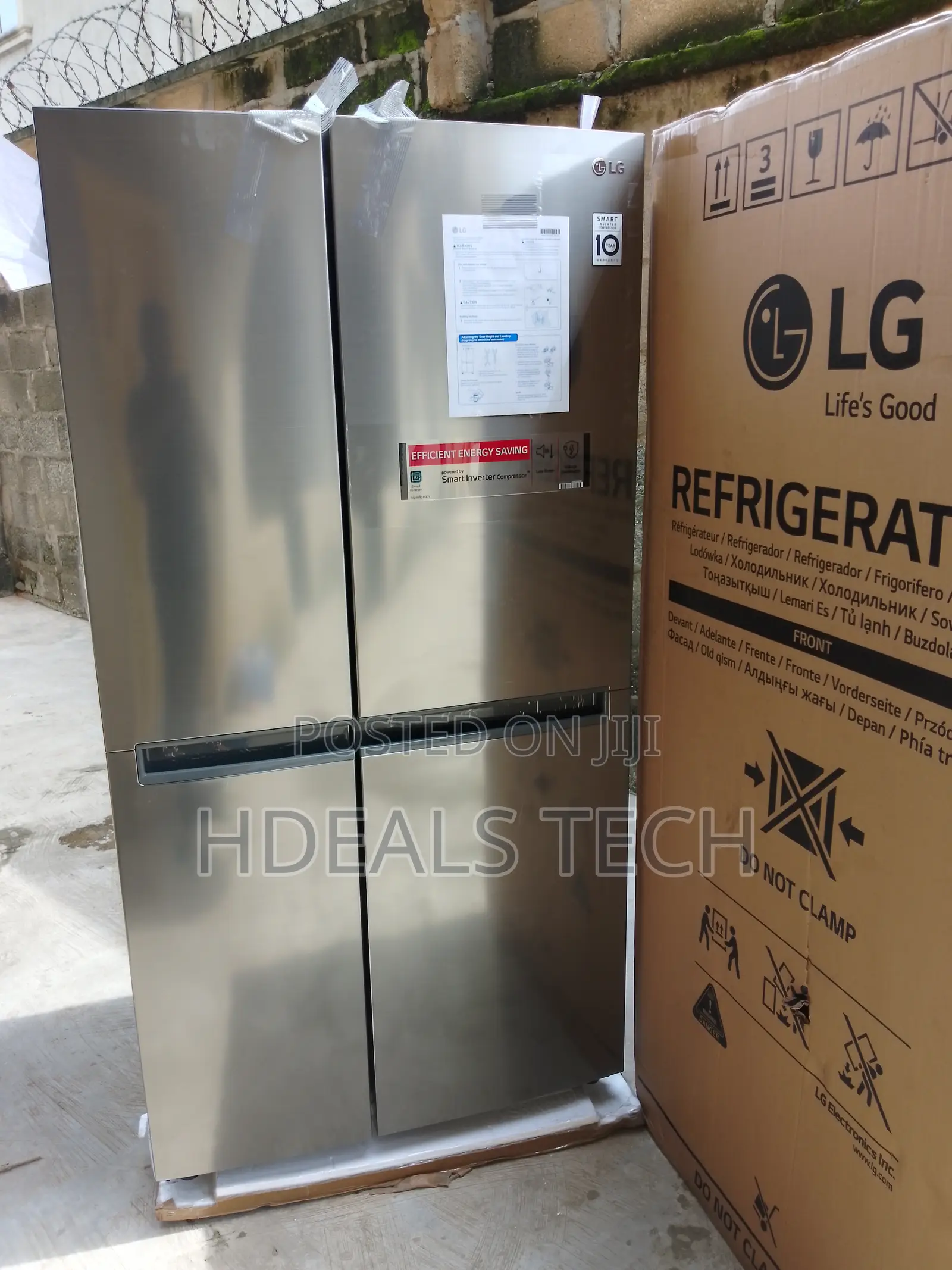 LG Energy Saving 688 Litres Side by Side Refrigerator