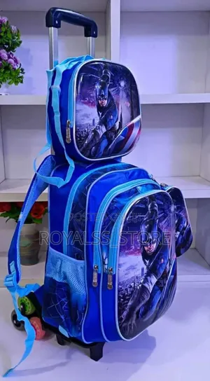 3in1 Trolley Backpack School Bag