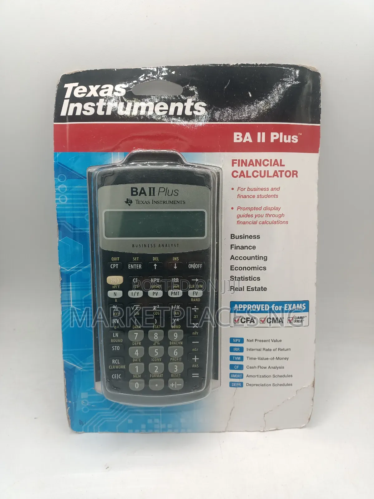 Texas Instruments Ba 2 Plus Financial Calculator