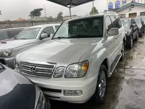 Lexus LX 470 AWD 2005 White