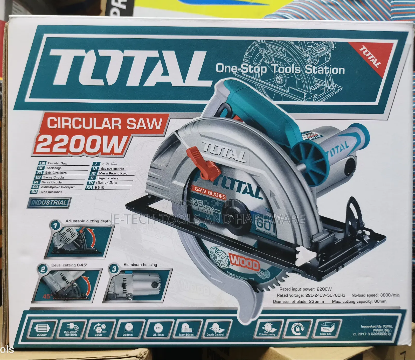 TOTAL Circular Saw - 2200W
