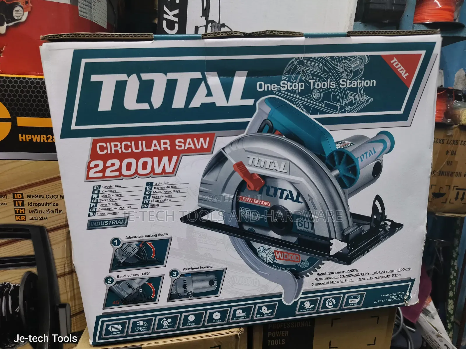 TOTAL Circular Saw - 2200W