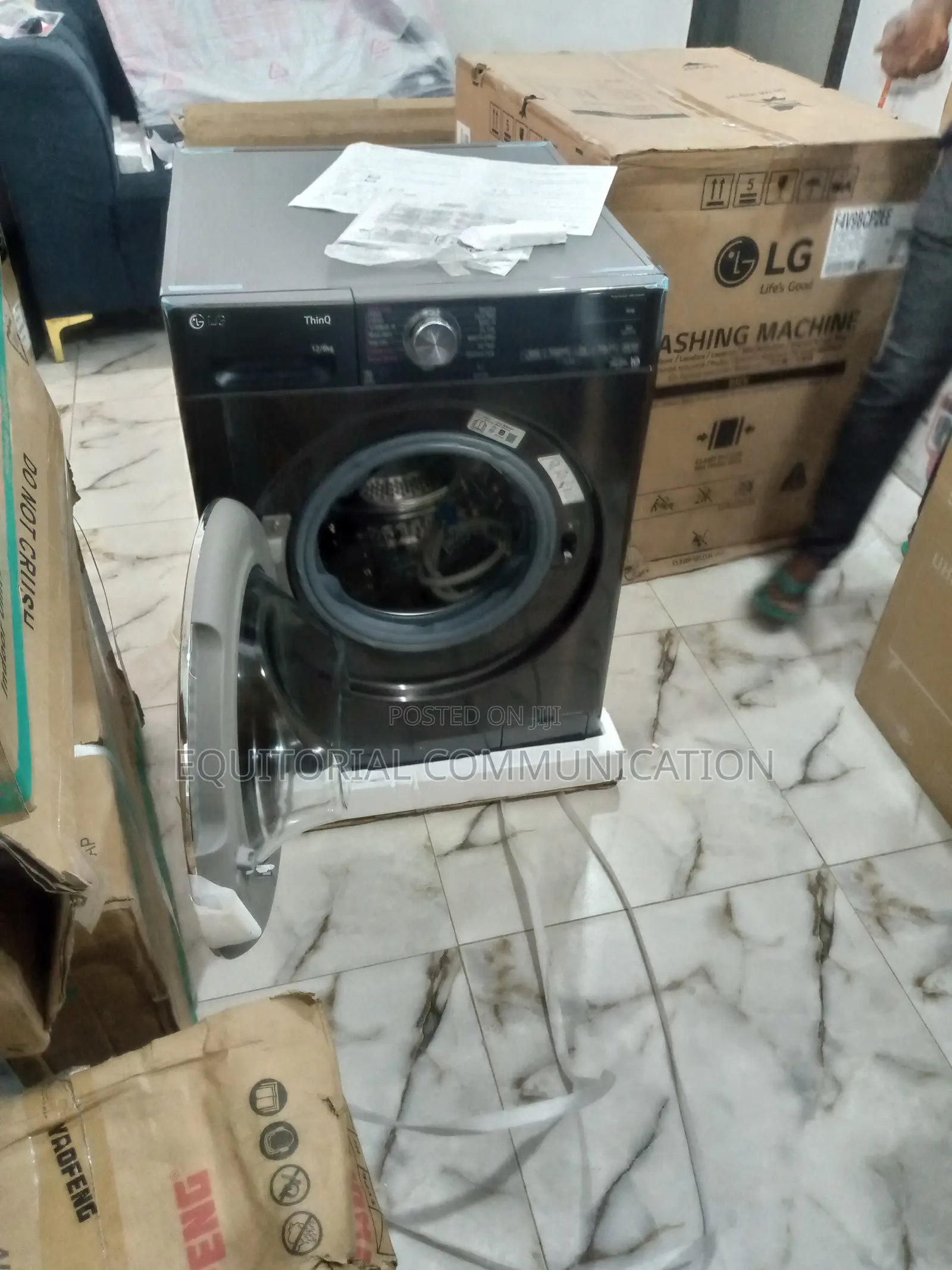 (Top Selling Ig 12kg Lg Automatic Front Loader