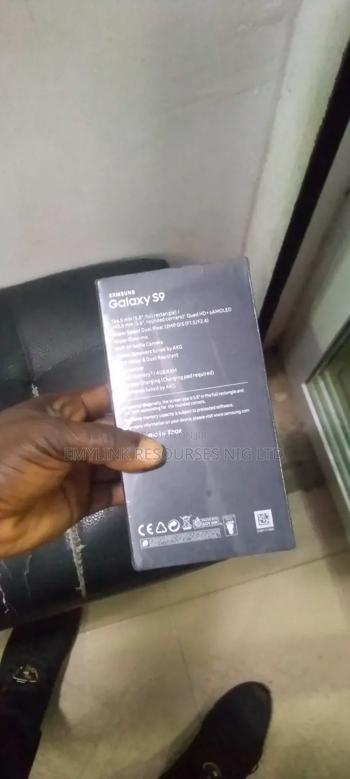 New Samsung Galaxy S9 64 GB Black