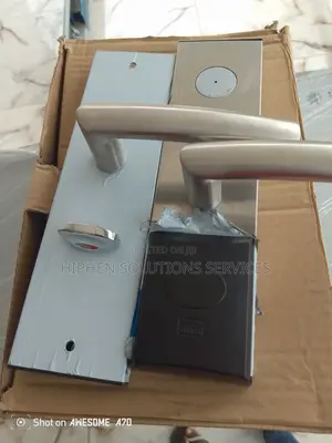 ALPHAR 01 Silver Hotel Card Lock