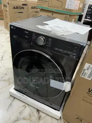 Unique LG F4V9BCP2EE 12/8kg Front Load (Wash Dry) WM