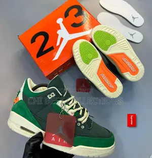 2024 Nina Chanel Abney X Air Jordan 3 OG Sneakers