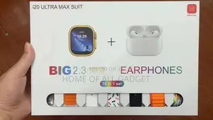 I20 Ultra Max Suit 10 in 1 Set Bt Calling Smart Watch