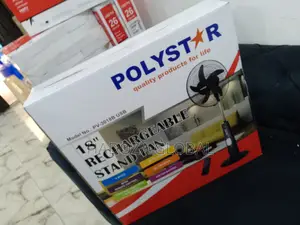 Polystar New Rechargeable Fan -PV-3018BUSB