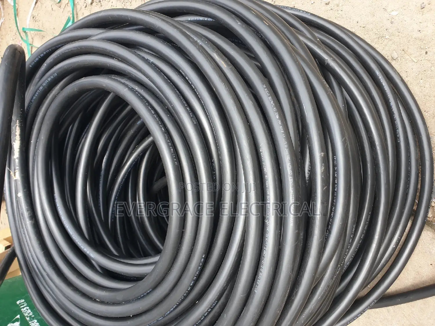 16mm 4core Armoured BICC Cable.