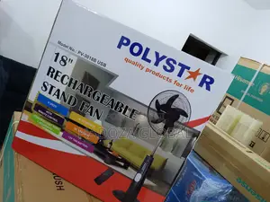 Best Brand New Polystar Standing Fan 18"(Quality)