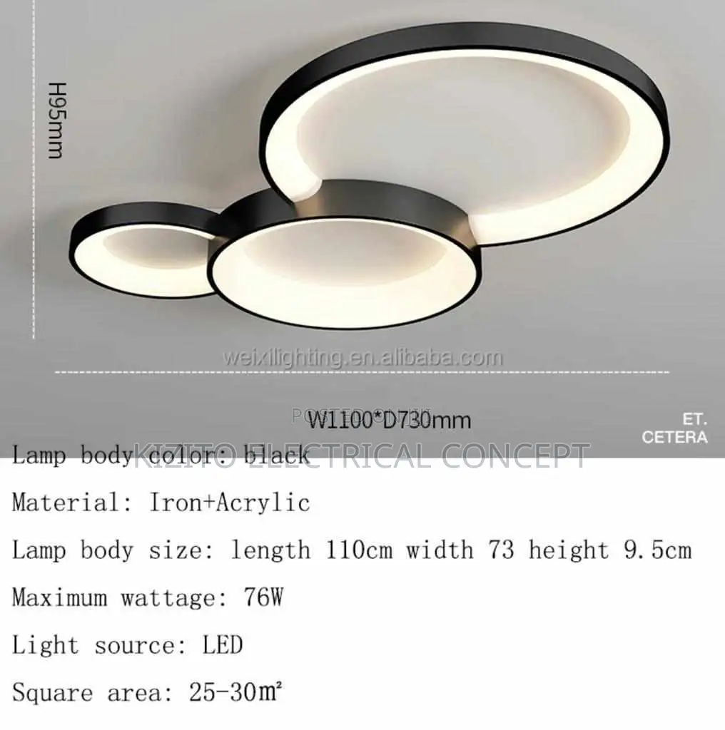 LED Ceiling Fitting Lamp Living Room Dining Accessories