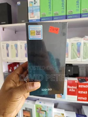 New Samsung Galaxy S20+ 5G 256 GB Black