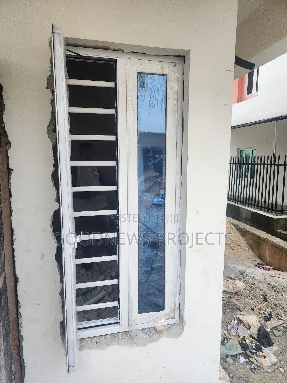 Double Glazed Casement Window With Net