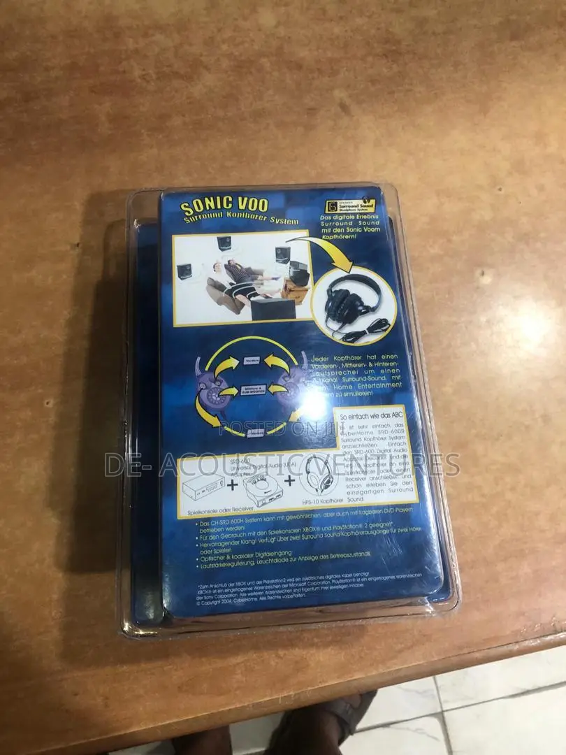 Sonic Voom Studio Headset
