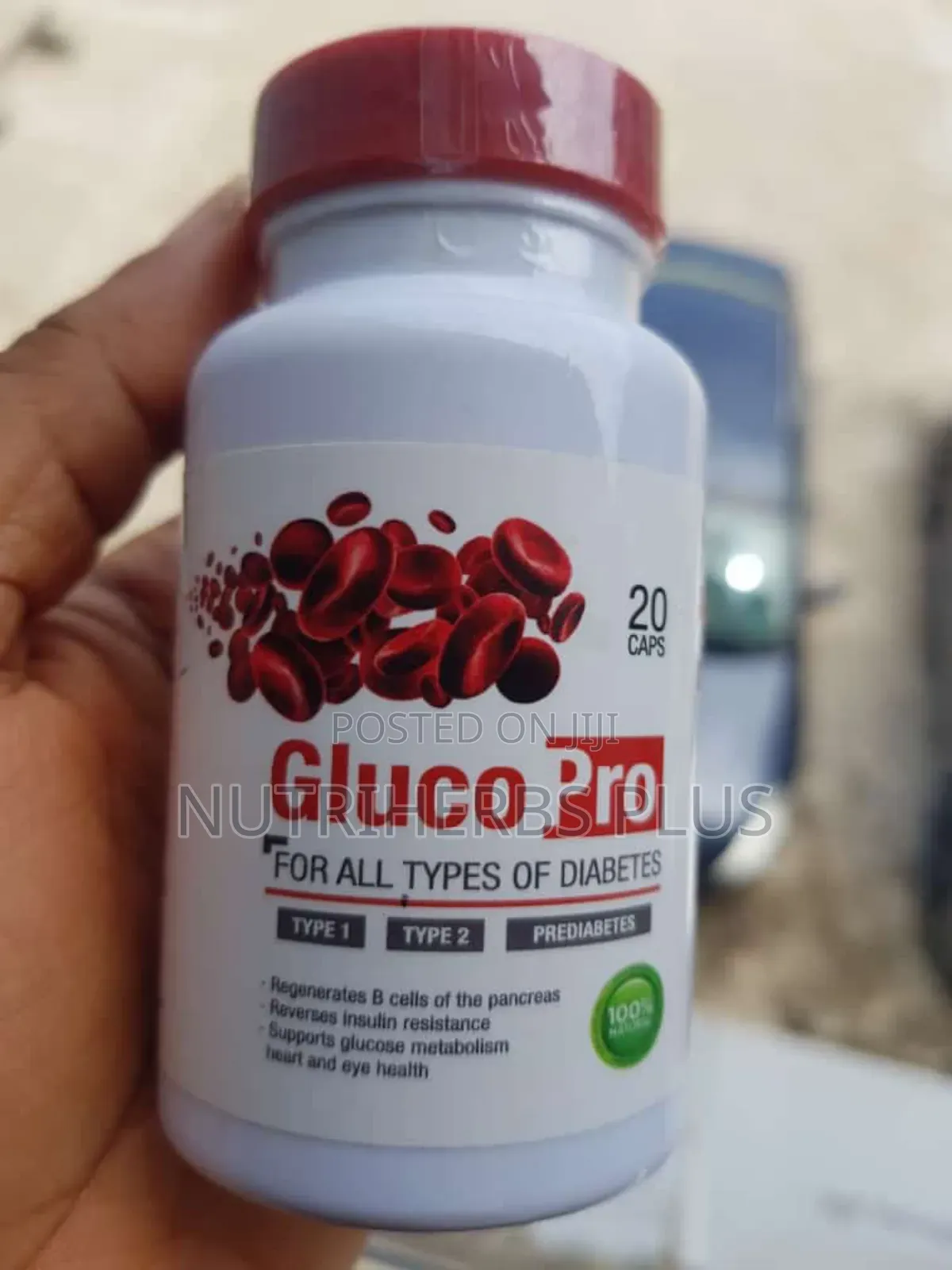 Gluco Pro: 100% Natural for Type 1, Type 2 , Pre Dia-Be-Tes